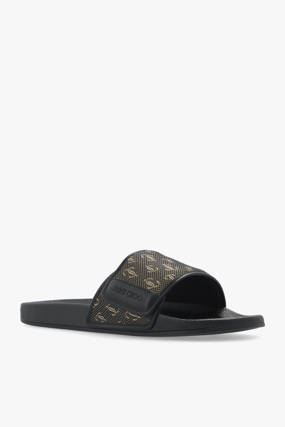 Black 'Fitz' slides Jimmy Choo - Vitkac Canada